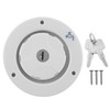 RV Fresh Water Locking Cap,Gravity Freshwater Inlet Locking Leakproof Hatch