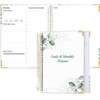 Undated Daily Monthly Planner for 2025 2026 - A4 To