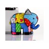 ROMERO BRITTO MINIATURE FIGURINE: "INDIA" ELEPHANT ** NEW **