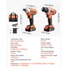 VEVOR Tool Combo Kit, 12V Max Cordless 2-Tool Combo Kit,