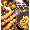 DE BUYER Set of 10 L skewers. 25 cm, stainless