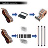 Youmile 20 Pin Rainbow Coloured Ribbon Cable 3 m /