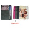 Sublimate Wallet Ultra-thin Card bag Women's wallets Blank Leather Front