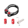 HOUSON Morsetto reggisella per bicicletta, pieghevole, mountain bike, bici da