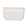 Tissue Box Large Capacity Recessed Mount Toilet Paper Dispenser for