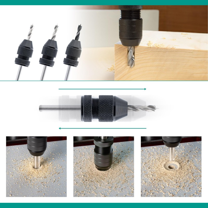 ENT 26512 Depth Stop Set, Variable Diameter 3-11 mm, Drill