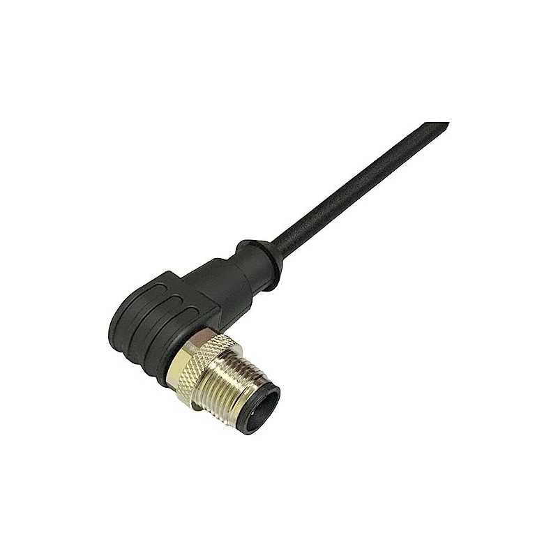 BKL Electronic 2702027 Sensor/Actuator Connection Cable M12 Plug, Angled 2