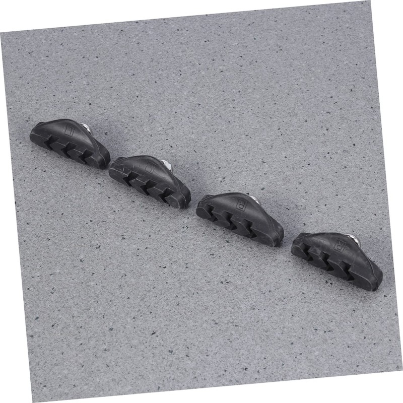 BESPORTBLE 2pairs C-Brake Pads for Road Bikes Rubber Shaped Design