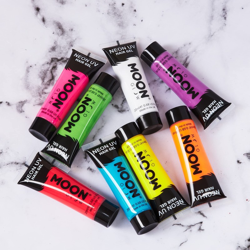 Moon Glow - Neon UV Hair Gel - 20 ml