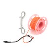 30m Plastic Wire Reel Dual Heads Hook Diving Marker Buoy
