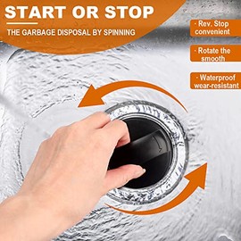 Garbage Disposal 75257 Magnetic Stopper, garbage disposal parts-turn your Cover control disposer on and off