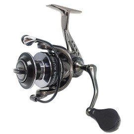 FLADEN Fishing - MAXXIMUS ALU PRO 530 Reel Front Drag 5 plus 1 BB Quality Aluminium Fixed Spool Spare Spool - For Freshwater & Light Sea (FD 530-10lbs / 185yds) [11-8330]