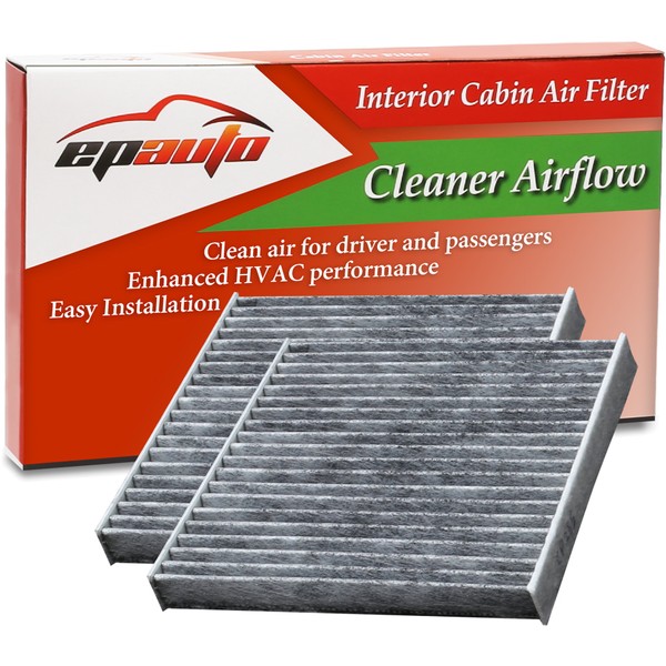 2 Pack - EPAuto CP285 (CF10285) Premium Cabin Air Filter