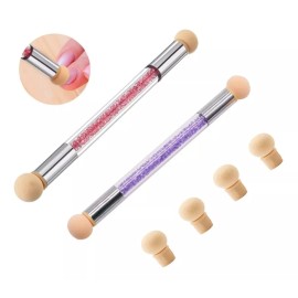 Alet Trend Pincel Esponja Decoración Efecto Sombreado Degradado En Uñas
