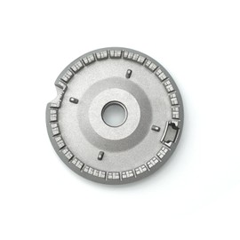 Surface Burner Base for Whirlpool, W10256028 Gas Range Surface Burner Base Head Chrome, WPW10256028