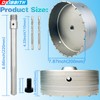 7-7/8" Concrete Hole Saw, 200mm Tungsten Steel Core Bit for