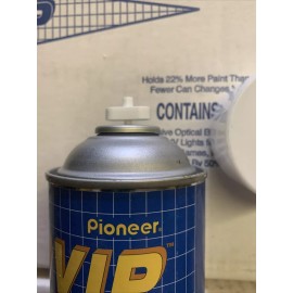 Pioneer PVIP Arctic White Athletic Field Striping Paint,  Jumbo Can 22 oz Case 12 Pack