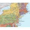 Swiftmaps 24x36 World and USA Classic Premier 3D Two Wall