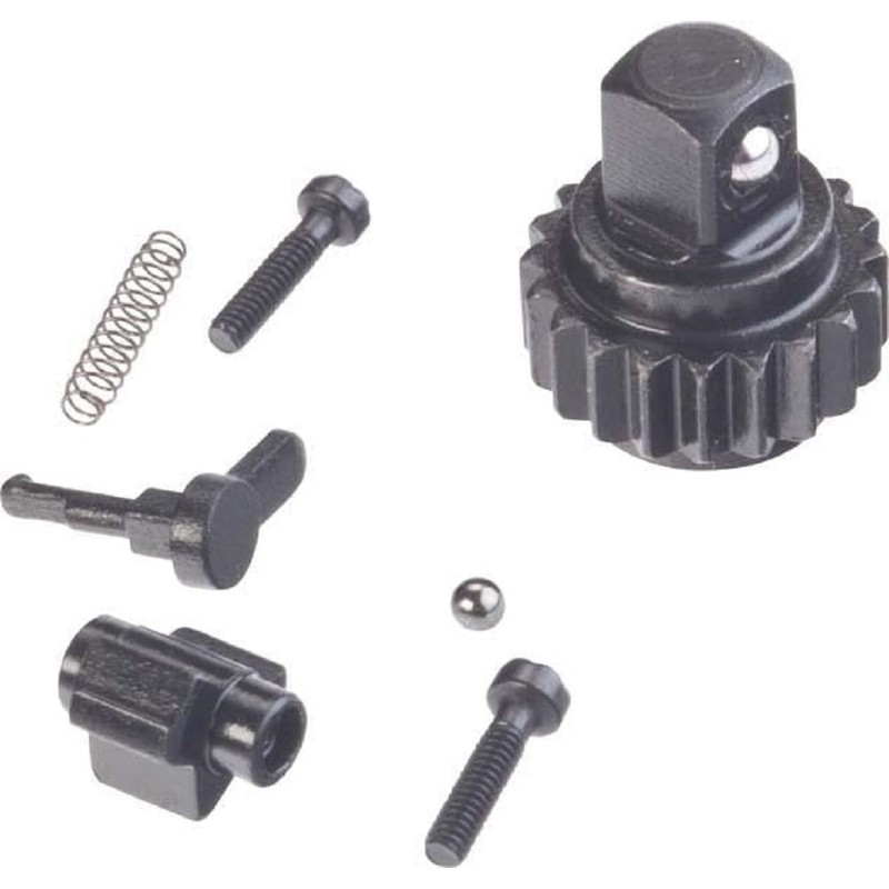 Hazet 8816P/7N Replacement Set for Ratchet Wheel 3/8", Multi-Colour