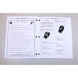 AgPubs Owners Operators Manual for Ford 750 753 755 Backhoe Maintenance 3500 4500 Tractor