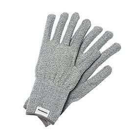 Panasonic Tungsten Cut Resistant Gloves, Large Size, White Heat Bulb Filament Technology-derived Gloves, High Cut Resistance (Level E), Washable, WKTG0LH1AX, Gray