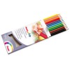 Pentel Arts Colour pencils, Assorted colours, 1 pack of 12