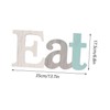MAGICLULU 3Pcs Rustic Fork and Spoon Wall Decor Kitchen Signs