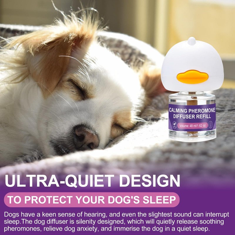 SilaiteWP Calming Pheromone Diffuser for Dogs, 1 Diffuser 3 Refills,