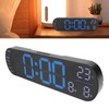Digital Wall Clock Large Display with Remote Control Auto Brightness