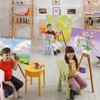 Small Trifold Poster Board 26" x 17",Black Science Fair Display
