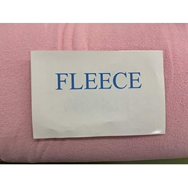 60” Wide 100% Polyester Anti-Pill Light Pink Fleece