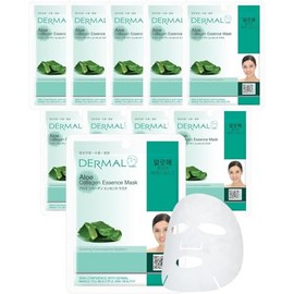 Dermal Korea Collagen Essence Facial Mask Sheet - Aloe by Beautyspace                                                                                 