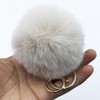 Xsclpomddy Pom Pom Keychain Artificial Soft Rabbit Hair Bag Pendant