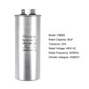 sourcing map Operating Capacitor CBB65 60uF 60mfd 450V AC 40/85/21