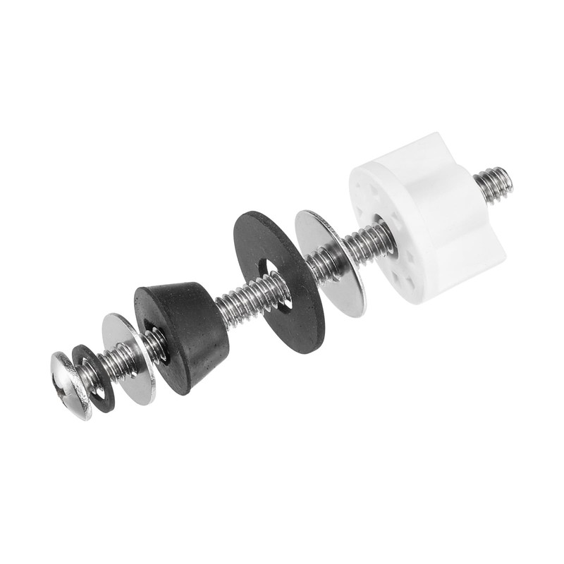 QUARKZMAN Set of 4 Toilet Seat Hinge Bolt Kit Toilet