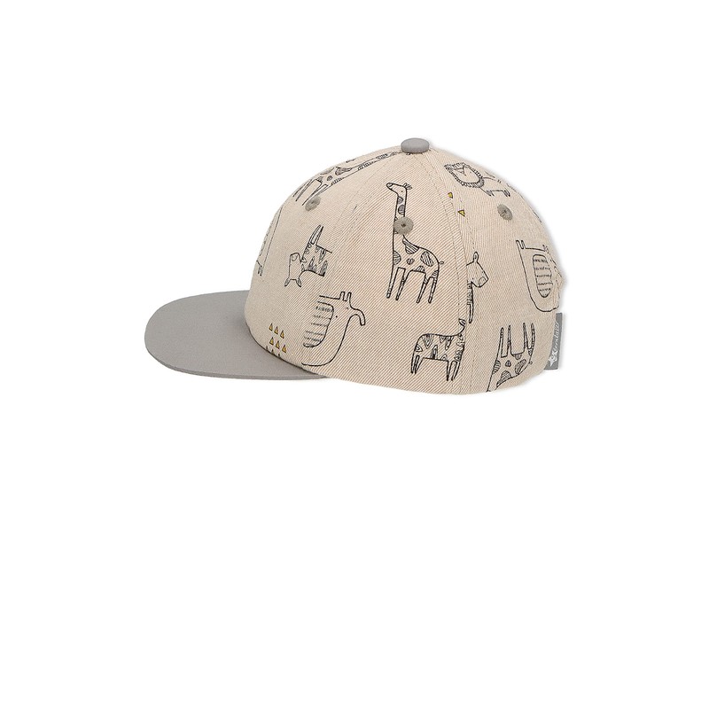 Sterntaler Boys' Safari Baseball Cap, beige, 49