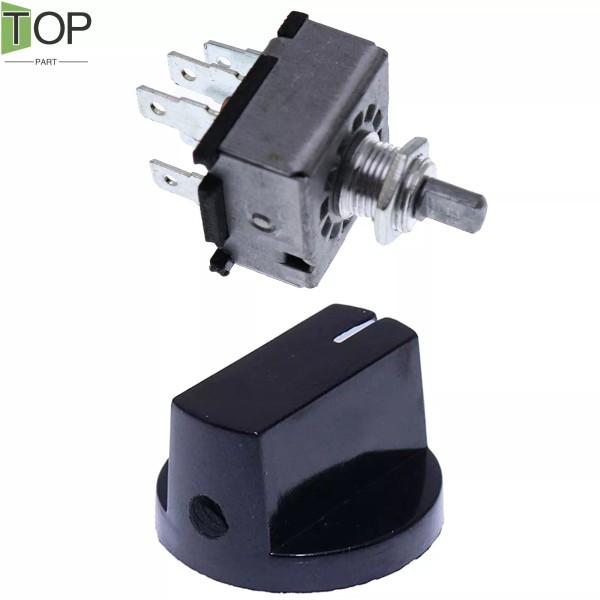 Unbranded Blower Switch & Control Knob Set Fits Bobcat 751