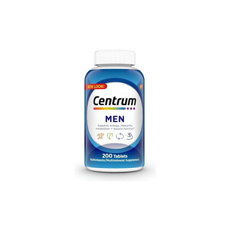 Centrum Multivitaminico Hombres 200 Tabletas
