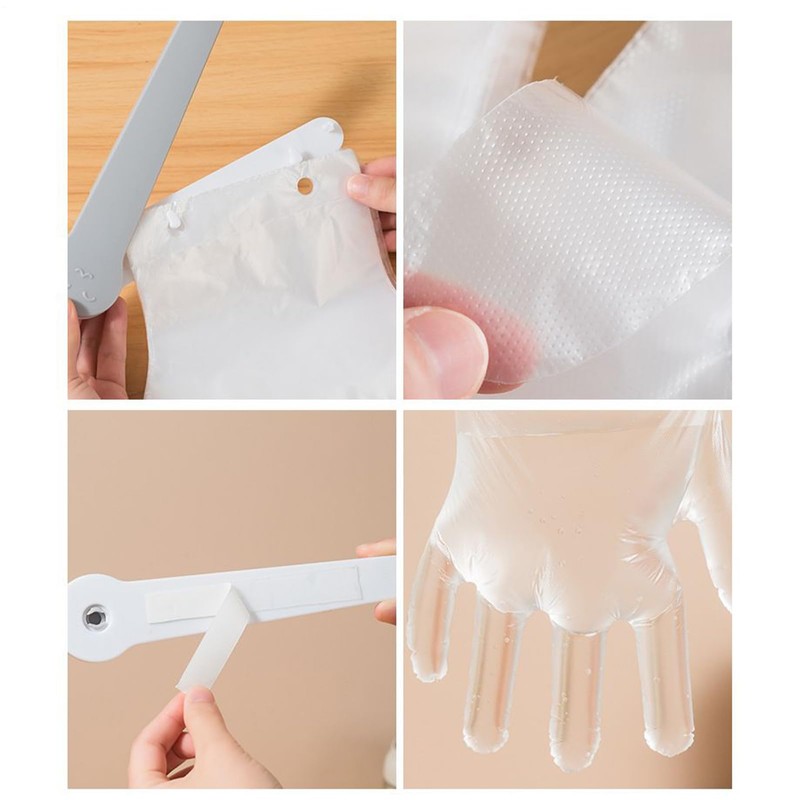 Glove Dispenser Wall Mount | Glove Holder Organizer,Clamp-On Kitchen Accessories