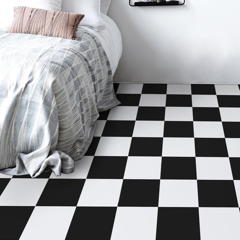 Alow Peel and Stick Floor Tile, 30pcs Self-Adhesive Peel and