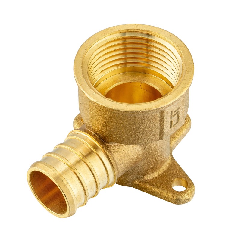 EFIELD Pex 3/4" x 3/4" NPT Drop-Ear Elbow Elbow Crimp