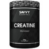 Savvy Essentials | 100% Pure Micronized Creatine Monohydrate for Endurance,