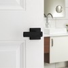 Kwikset Breton Interior Privacy Door Handle with Lock, Door Lever