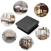 4pcs Square Pipe Cap Tube Cap Square Pipe Cap End