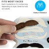 Mr. Moustachio's Top 10 Manliest Mustaches of All Time Assortment,Black,One-Size