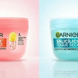 Kit Garnier Hidratación: Hidratante Toque Seco Anti-arrugas Colágeno + Hidratante Facial Ácido Salicílico