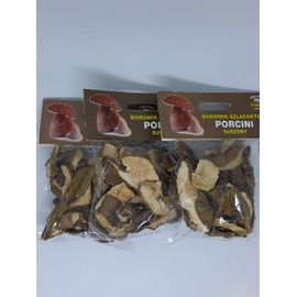 3 Pack Seweryn Dried Mushrooms Porcini Sliced 20 gr / 0.7 OZ from Poland