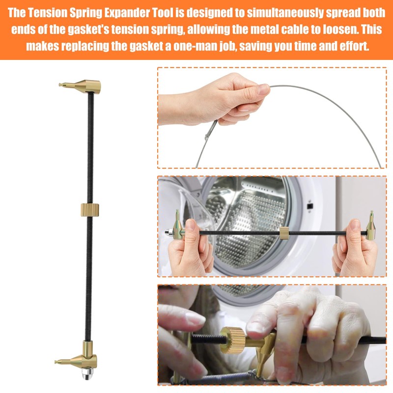 Washing Machine Spring Expansion Tool for Whirlpool Front Load Washer