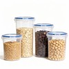 Boxdljh Food Storage Containers Set for 4 Pack, Freezer Containers