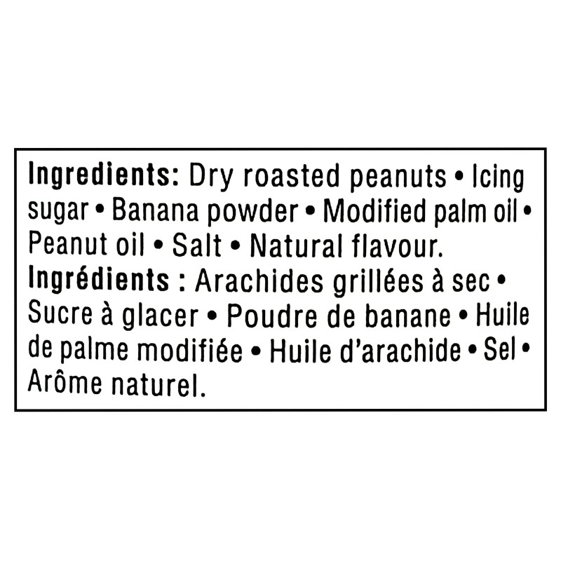 Compliments Banana Peanut Butter Spread, 500g/17.6 oz
